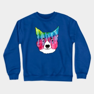 Tie Dye Doggo Version 2 Crewneck Sweatshirt